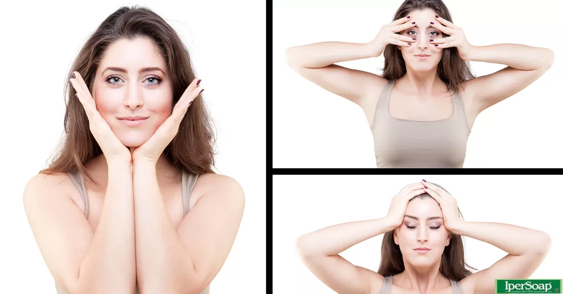 Yoga facciale, 5 esercizi di sicura efficacia antirughe e anti-age.
