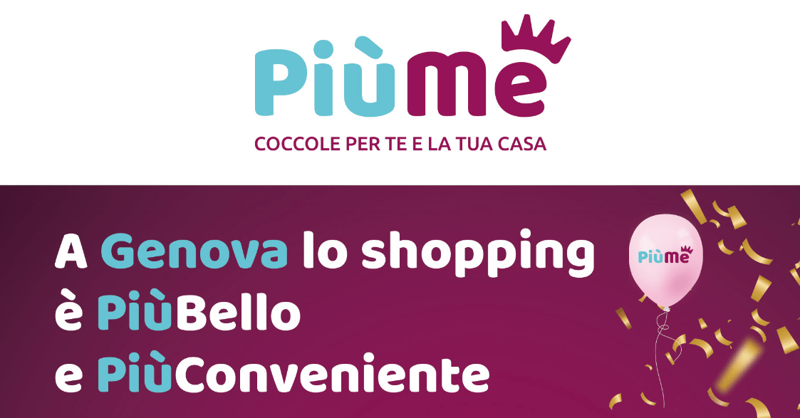 A Genova lo shopping è PiùBello e PiùConveniente!